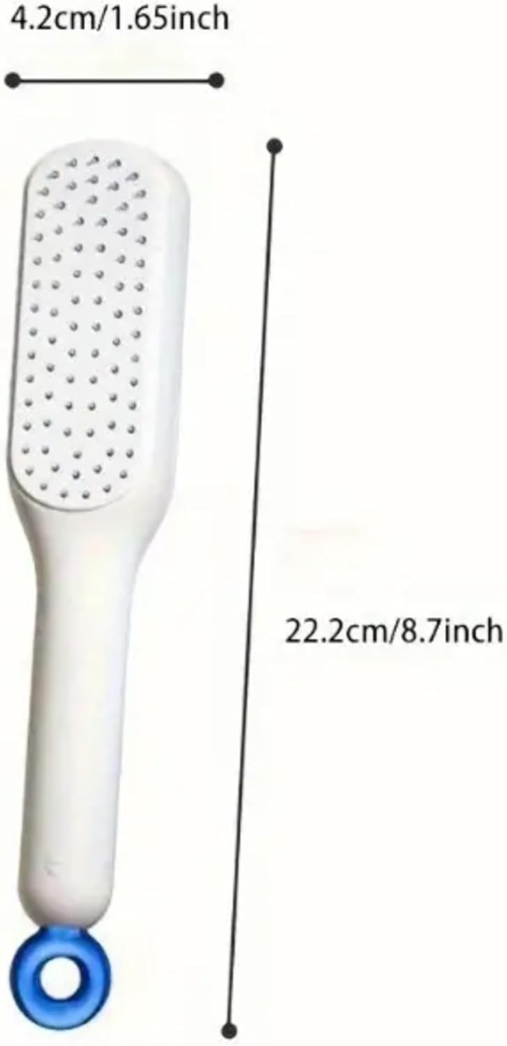 Self Cleaning Hair Brush-Anti-Static