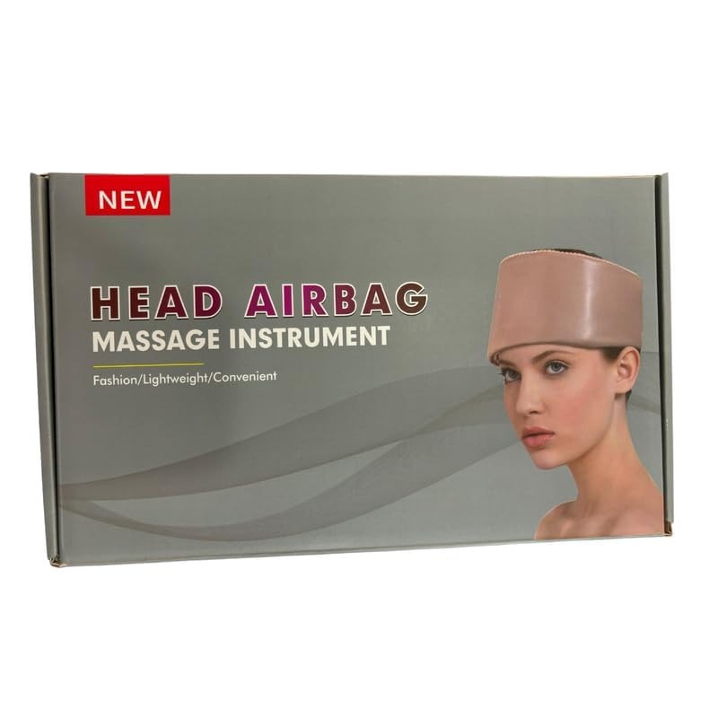 Air Pressure Head Massager-Heating Relief Scalp Deep Relaxation Physiotherapy 360ยฐwrapping