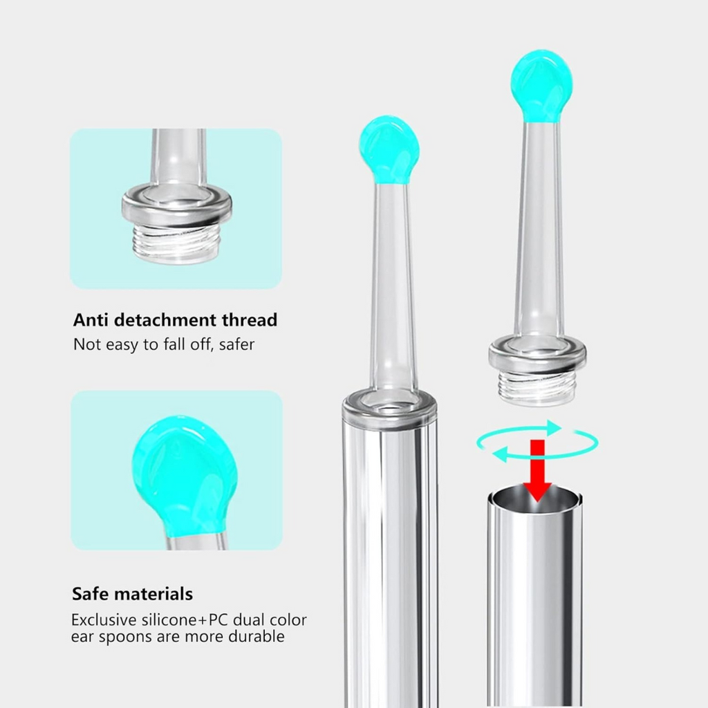 Waterproof Ear Wax Removal Cleaner Kit-2Pcs